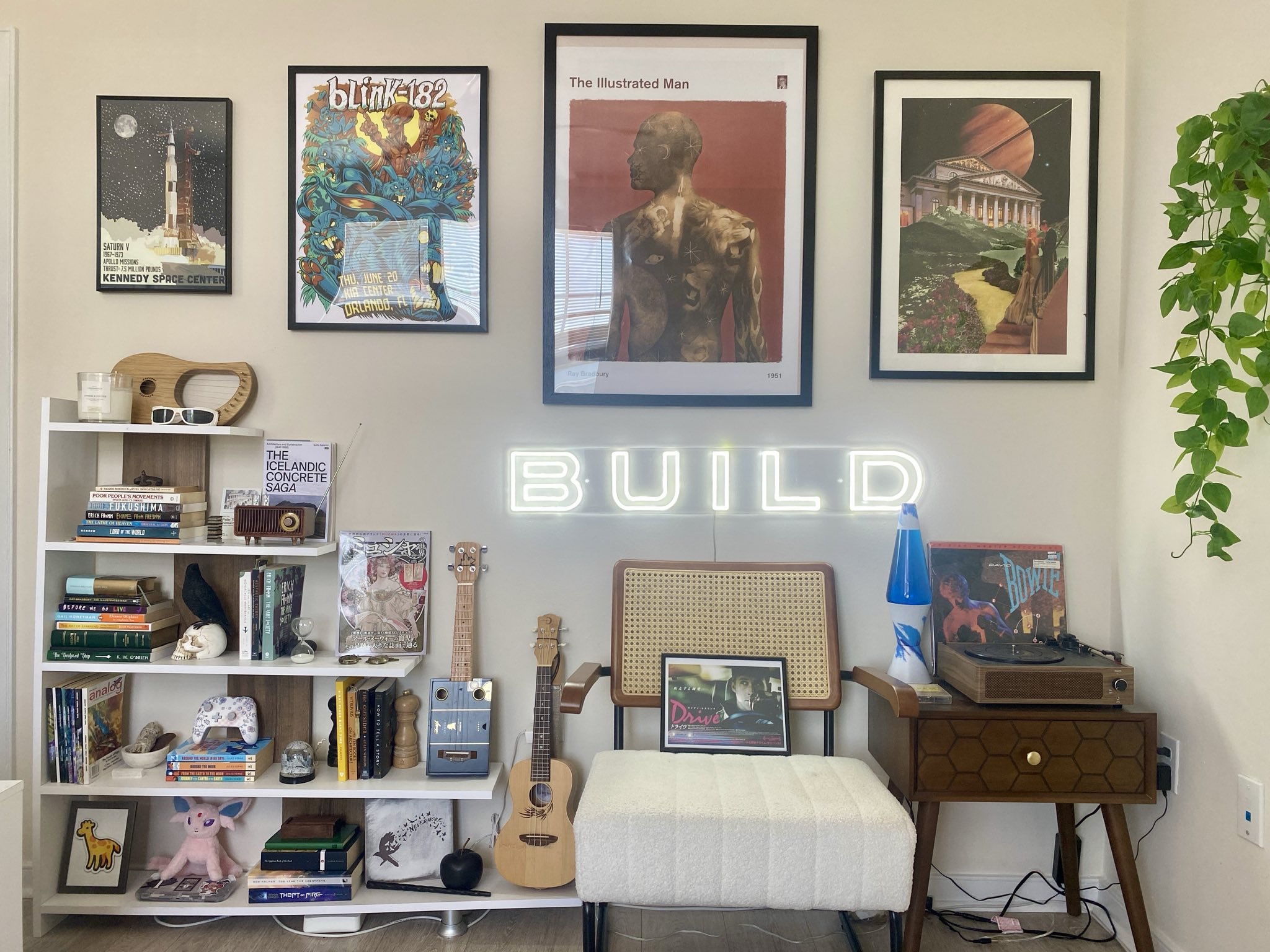 Bedroom wall